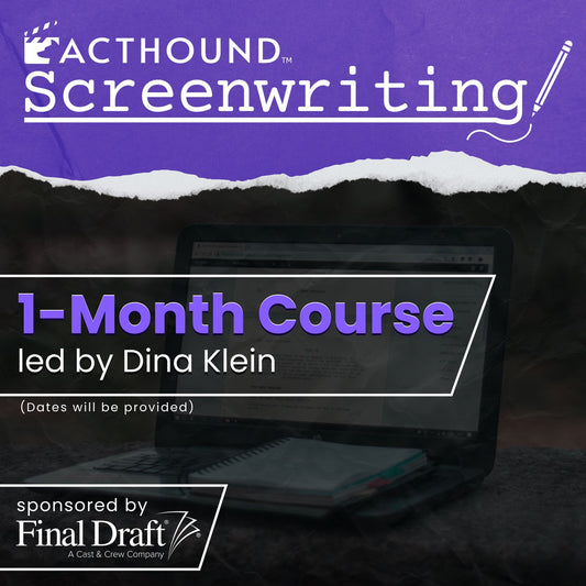 1-Month Screenwriting Course led by Dina Klein